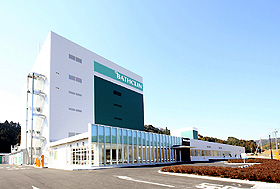 今月から本格稼働を開始した新静岡工場