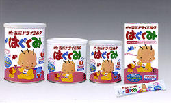中缶サイズが加わった森永乳業の育児用ミルク