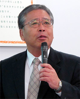 三菱樹脂・荻原部長