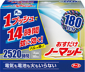 「おすだけノーマット１８０日セット」