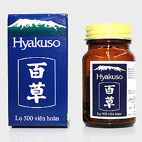 ベトナムで販売する「百草丸」(500粒入り)