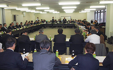 課題を議論した都道府県会長協議会