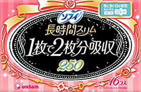 「ソフィ長時間スリム」シリーズ