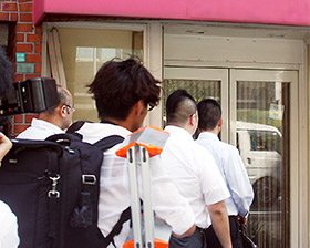 改正薬事法施行前にも販売店の立ち入り調査を実施した(大阪府)