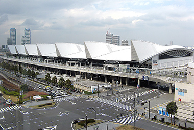 会場となるパシフィコ横浜