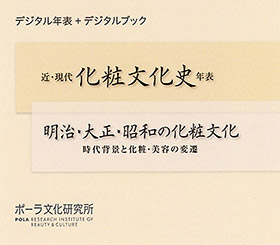 近・現代化粧文化史年表