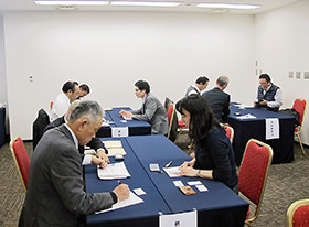 生産者の要望を聞く個別相談会