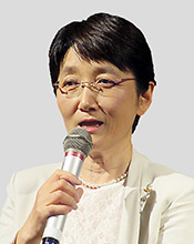 俵木登美子理事長