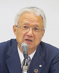 中山讓治会長