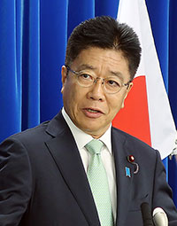 加藤勝信氏