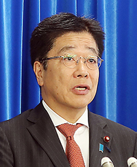 加藤勝信厚生労働相