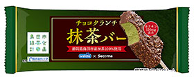 チョコクランチ抹茶バーアイス