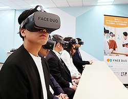 VRで社会生活技能訓練