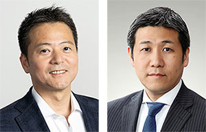 右から比木氏、山本氏