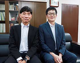 左から北川氏と上田氏