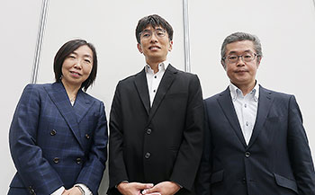 左から石井氏、高塚氏、濱口氏