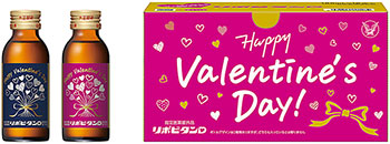 リポビタンDバレンタイン限定ボトル