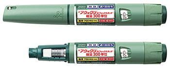 「アウィクリ注フレックスタッチ総量300単位」