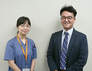 溝口氏(左)と鈴木氏