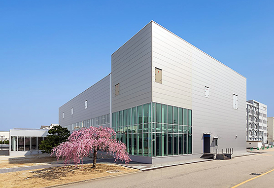 新設備を導入する建屋