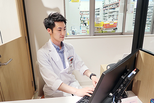 薬歴の記載時間が大幅に短縮