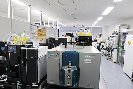 ニトロソアミン分析に用いるLC-MS/MS装置