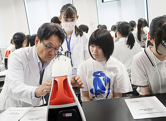 模擬実習の様子