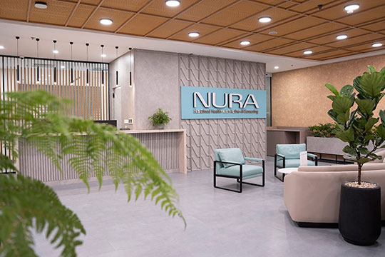 ベトナム新拠点のエントランス(ベトナム・ホーチミン)