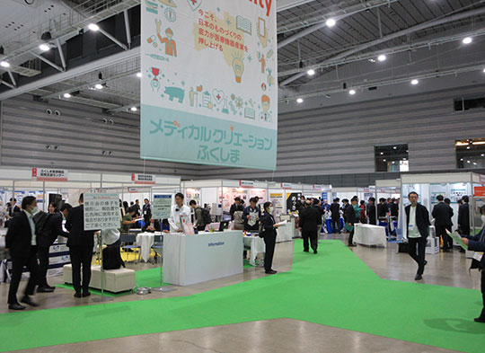 展示会場の入口