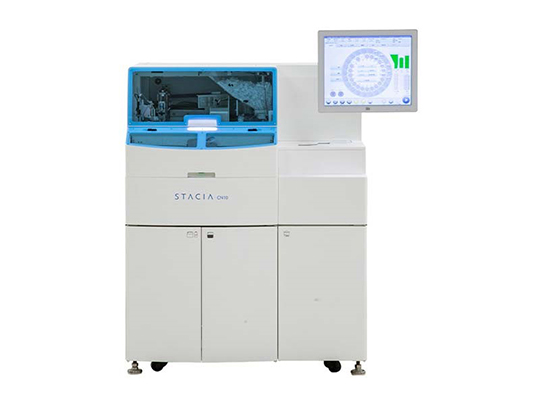 検体搬送システムを搭載した「全自動血液凝固検査システム STACIA CN10」