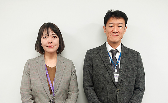 大河原氏(右)と倉部氏