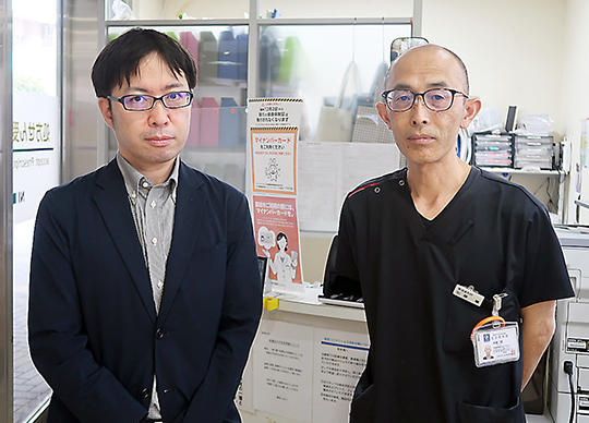 左から湧井氏と加藤氏