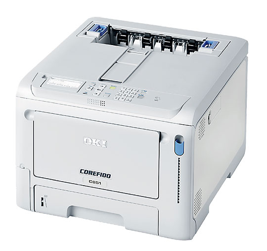 A4カラーLEDプリンターC651dnwの製品画像
