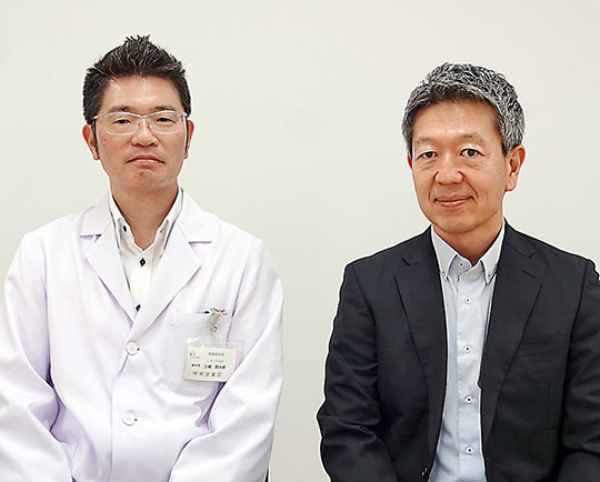左から三堀氏、山口氏