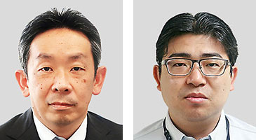 左から大原氏、稲角氏